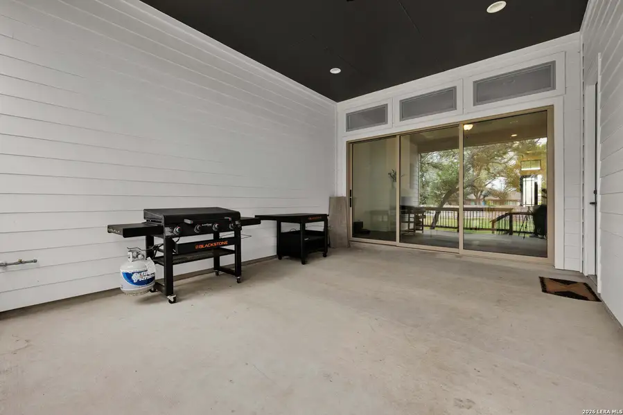 Exterior details and patio area of a home in , Boerne (Image 4).