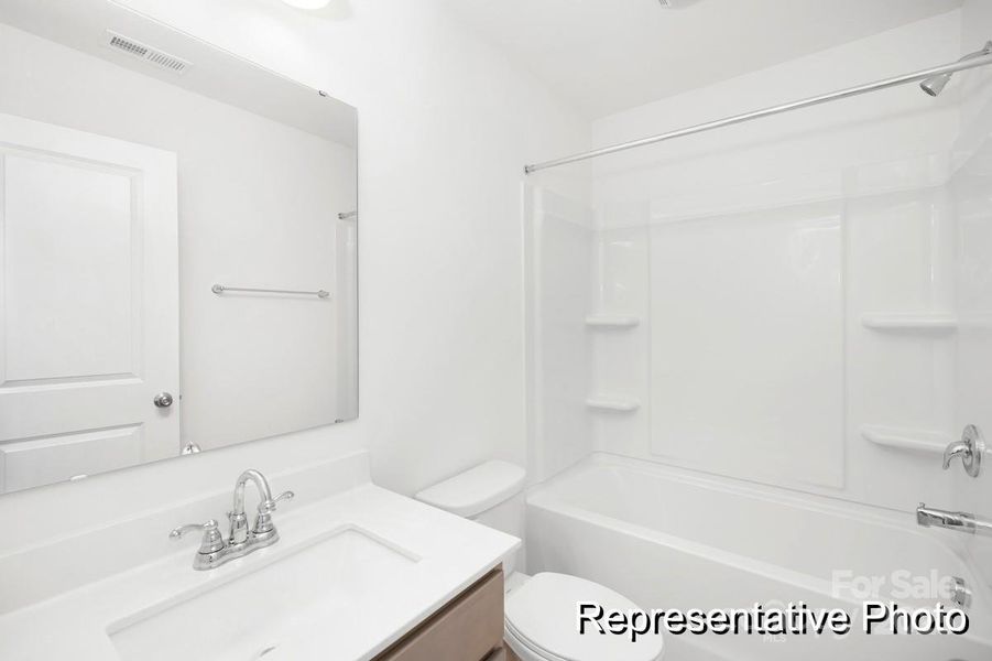 Furnished interior view inside a new home in , Charlotte (Image 14). Furnished interior view inside a new home in , Charlotte (Image 14).