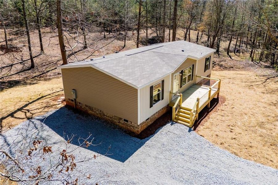 Exterior details and patio area of a home in , Waco (Image 30).