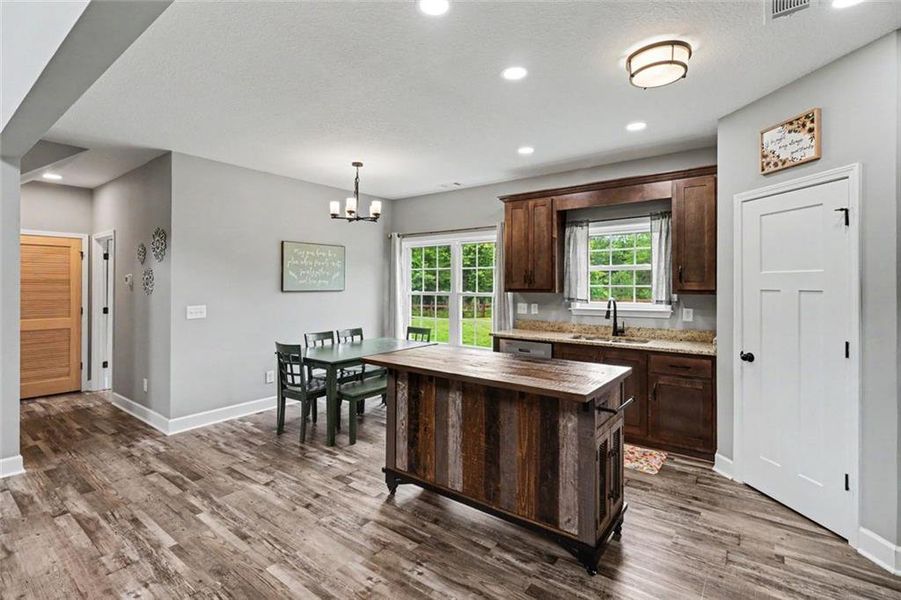 Furnished interior view inside a new home in , Cedartown (Image 5).