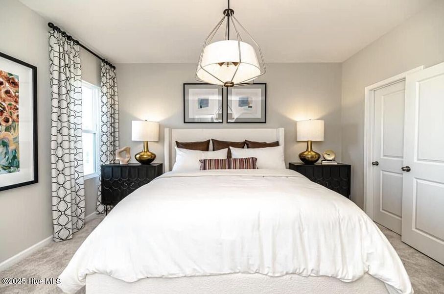 Furnished interior view inside a new home in Coastal Haven, Leland (Image 15).