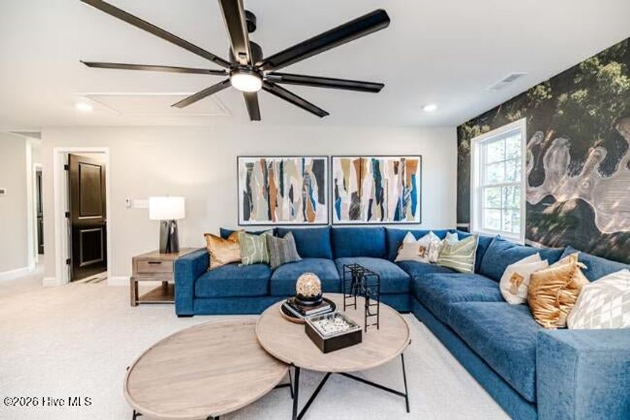 Furnished interior view inside a new home in Terrapin, Leland (Image 11).