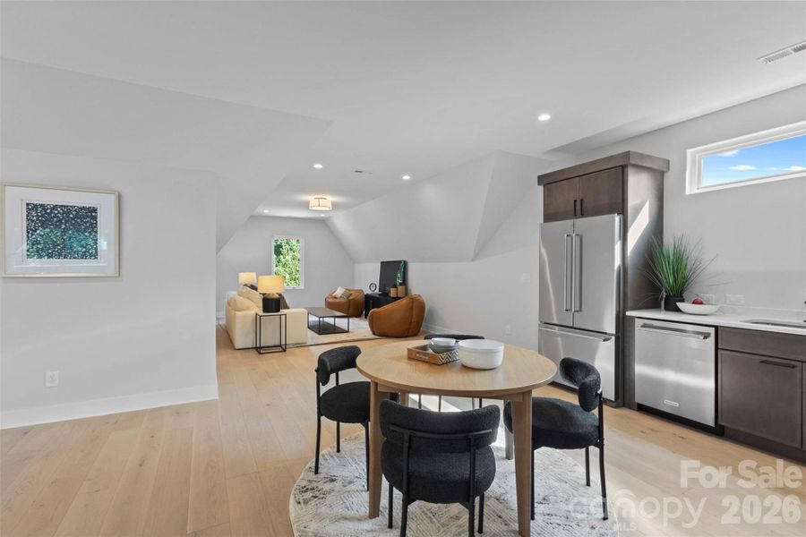 Furnished interior view inside a new home in , Charlotte (Image 11).