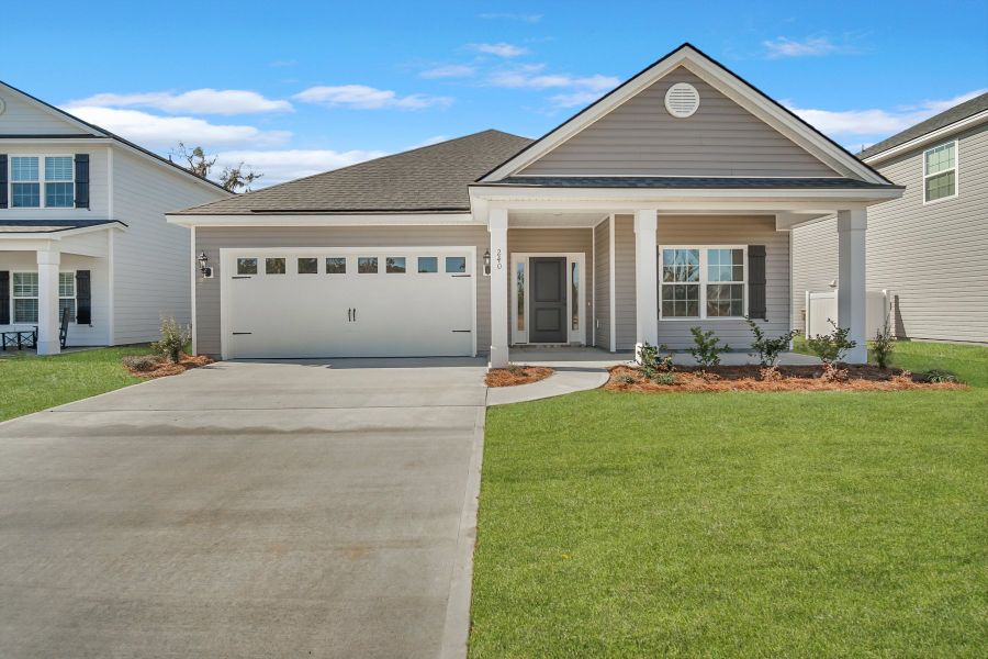 Representative exterior photo of a completed home built from the Wassaw by Ernest Homes in Wexford, Richmond Hill, GA (Image 26).