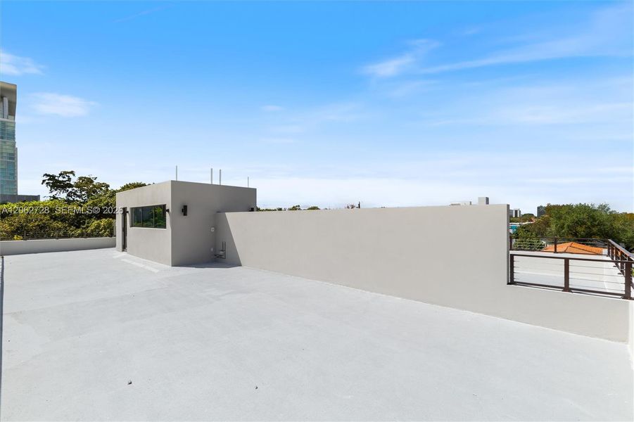 Exterior details and patio area of a home in , Miami (Image 4). Exterior details and patio area of a home in , Miami (Image 4).