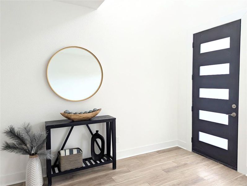 Furnished interior view inside a new home in , Dallas (Image 9).