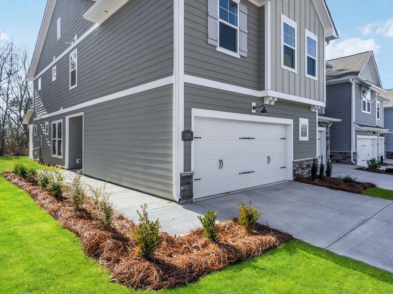 Exterior details and patio area of a home in Westview Towns, Waxhaw (Image 21).