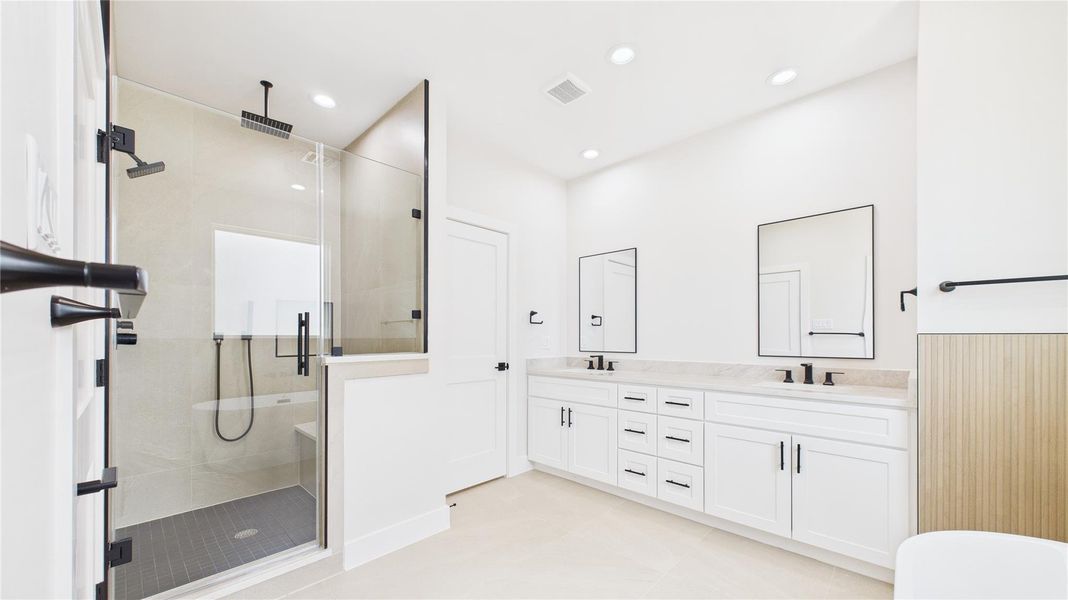 Furnished interior view inside a new home in , Houston (Image 6). Furnished interior view inside a new home in , Houston (Image 6).