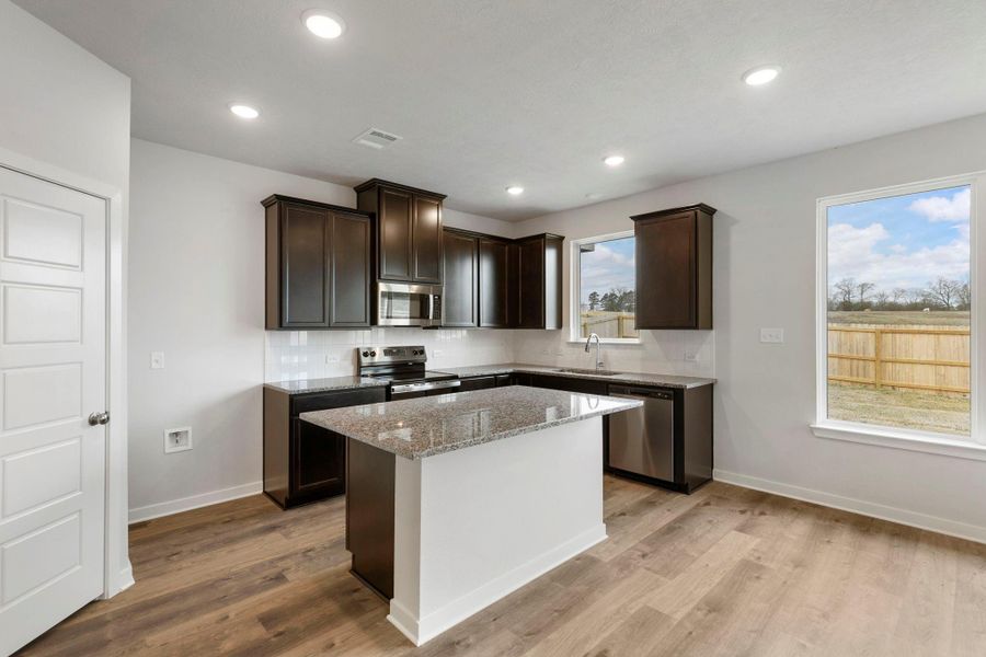 Furnished interior view inside a new home in , Huntsville (Image 9).