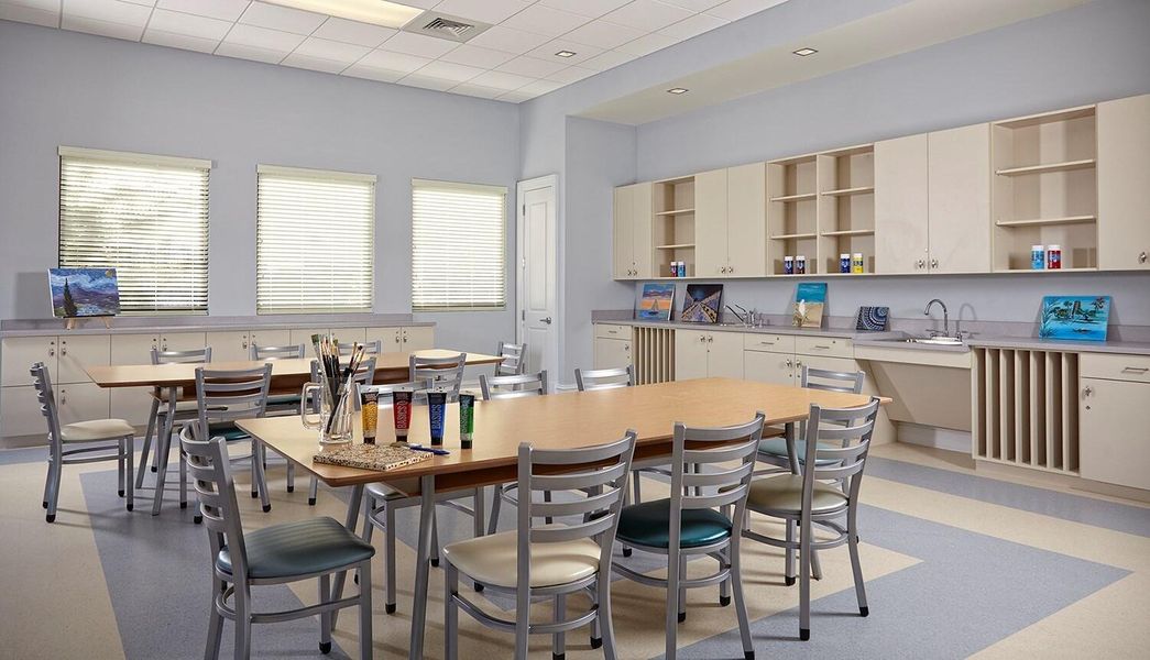 Arts and Crafts Room