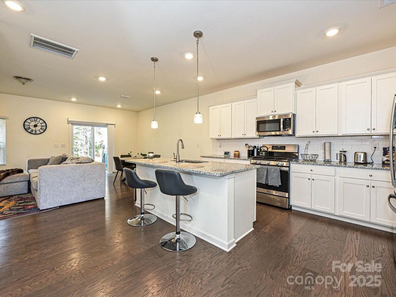 Furnished interior view inside a new home in , Matthews (Image 22).