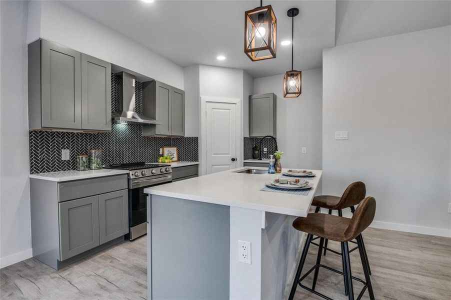 Furnished interior view inside a new home in , Kemp (Image 9).