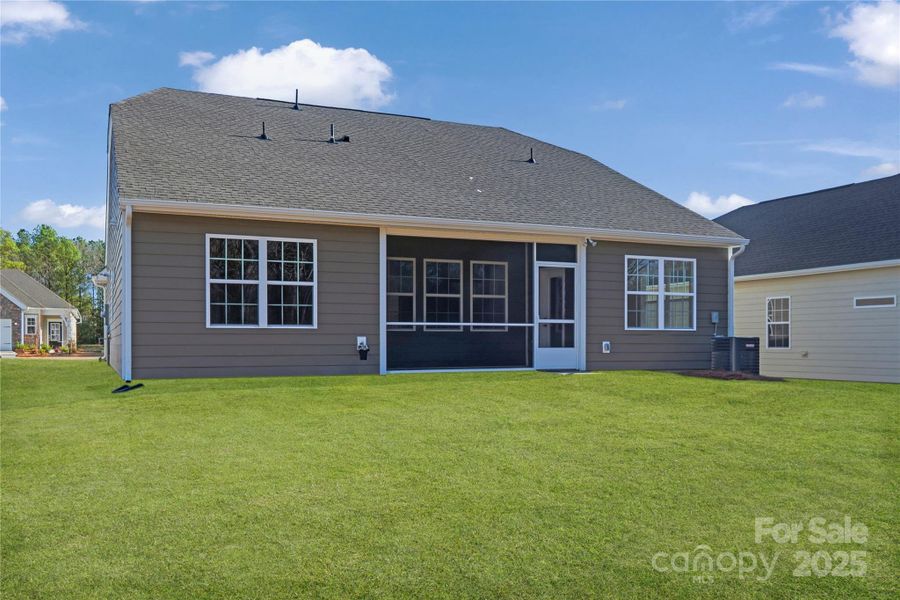 Exterior details and patio area of a home in Roselyn: Garden, Lancaster (Image 4).