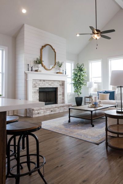 Representative furnished interior of a home built from the The Lydia by Reece Homes in Greenbrier, Bryan (Image 37).
