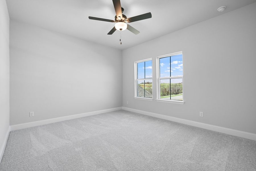 Spacious, unfurnished interior of a new home in The Ranch at Uptown Celina, Celina (Image 19).