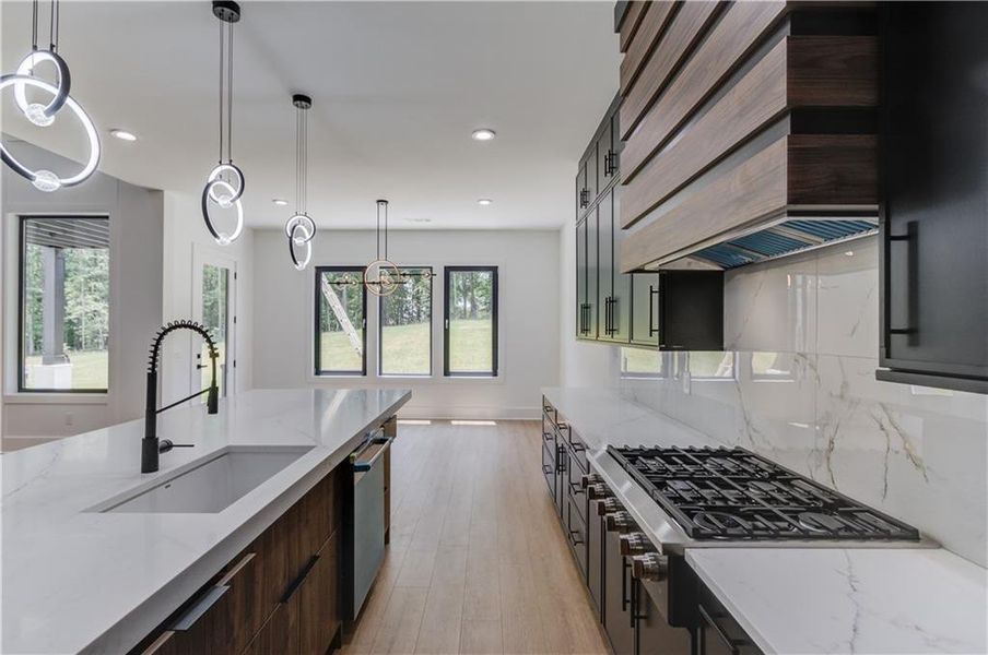 Furnished interior view inside a new home in , Auburn (Image 12).