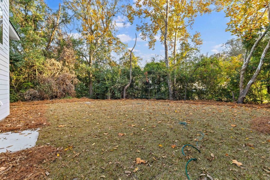 Exterior details and patio area of a home in , Charleston (Image 19).