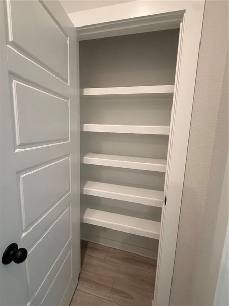 Close-up of interior finishes inside a home in Sundance Cove, Crosby (Image 6).