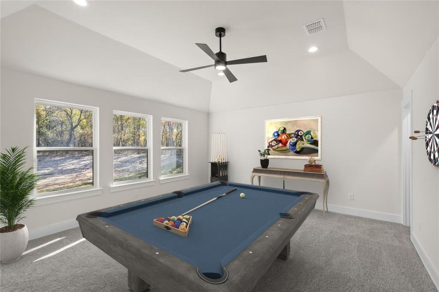 Furnished interior view inside a new home in Arbor Hills, Poolville (Image 30). Furnished interior view inside a new home in Arbor Hills, Poolville (Image 30).