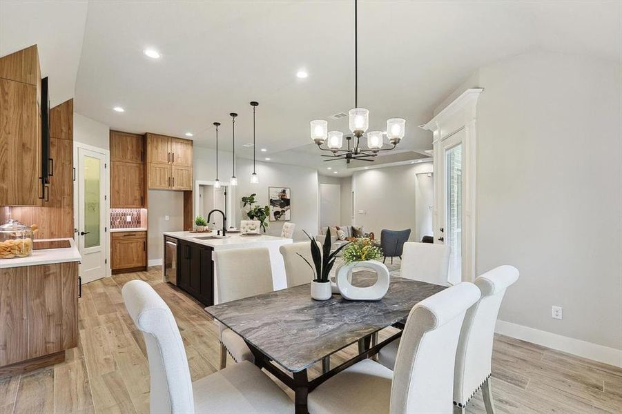 Furnished interior view inside a new home in , Weatherford (Image 29). Furnished interior view inside a new home in , Weatherford (Image 29).