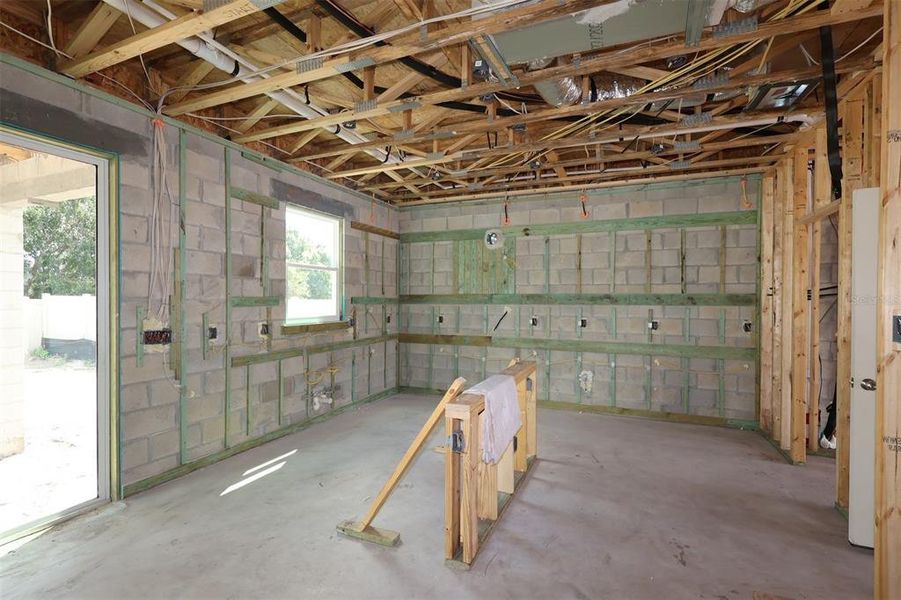 In-progress construction of a new home in Bay Lake Farms, St. Cloud, FL (Image 3).