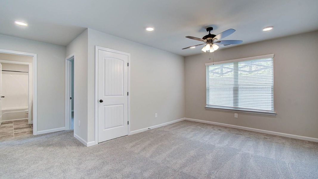 Representative furnished interior of a home built from the Vickery by DRB Homes in Berkeley Lakes, Locust Grove (Image 18).
