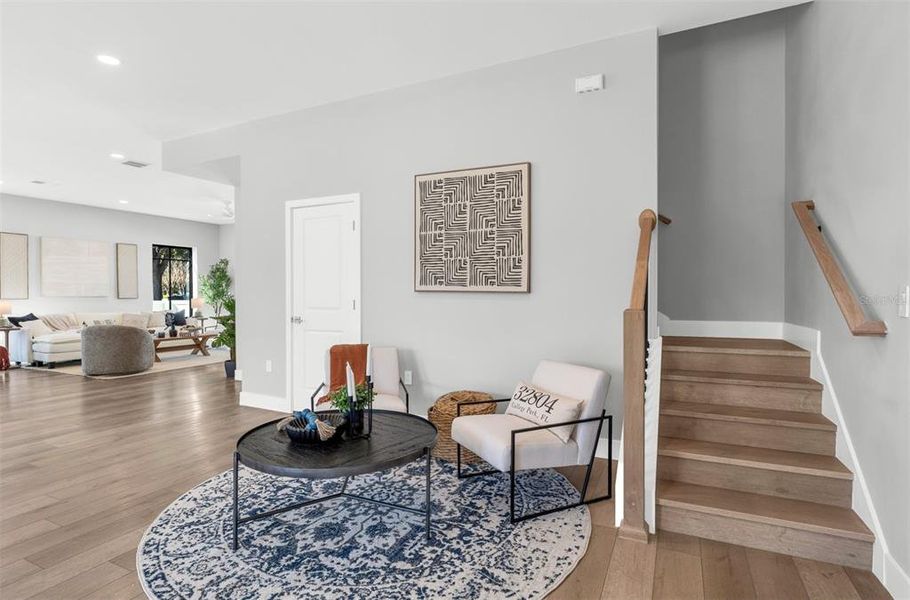 Furnished interior view inside a new home in , Orlando (Image 9).
