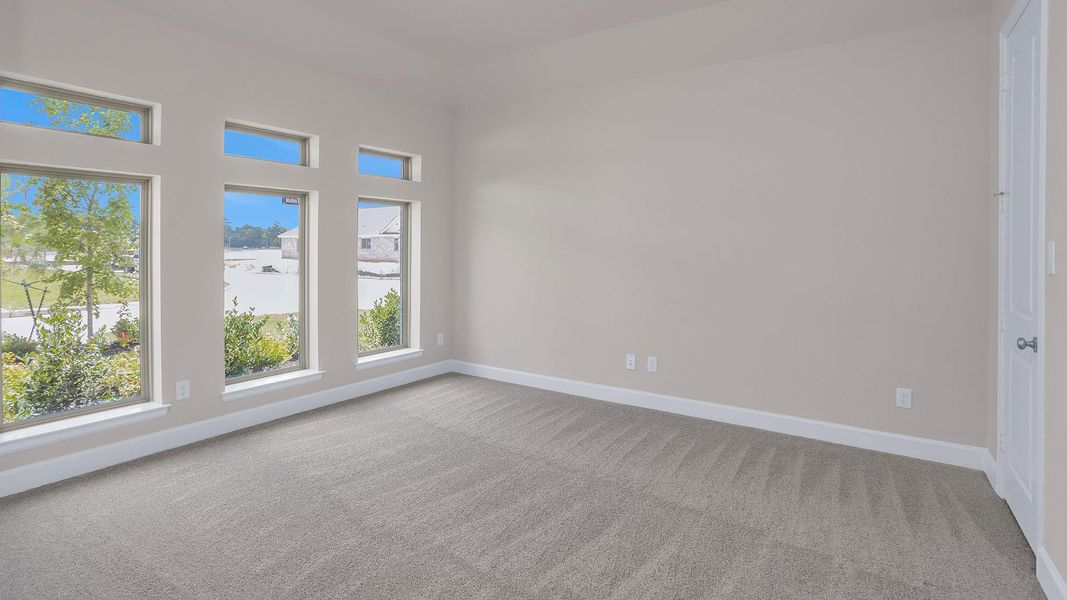 Spacious, unfurnished interior of a new home in Grand Central Park 50', Conroe (Image 11). Spacious, unfurnished interior of a new home in Grand Central Park 50', Conroe (Image 11).