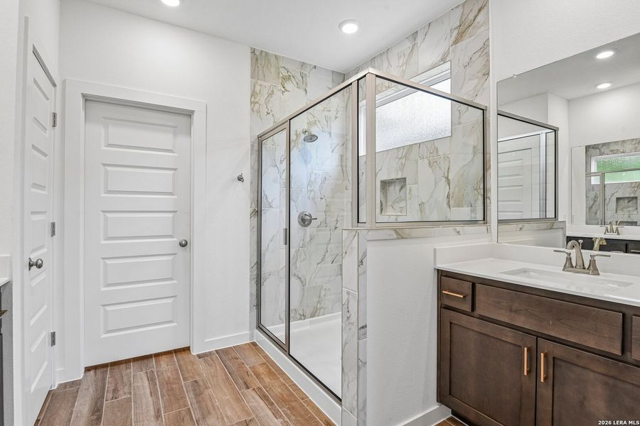 Furnished interior view inside a new home in Legacy at Lake Dunlap, New Braunfels (Image 10).
