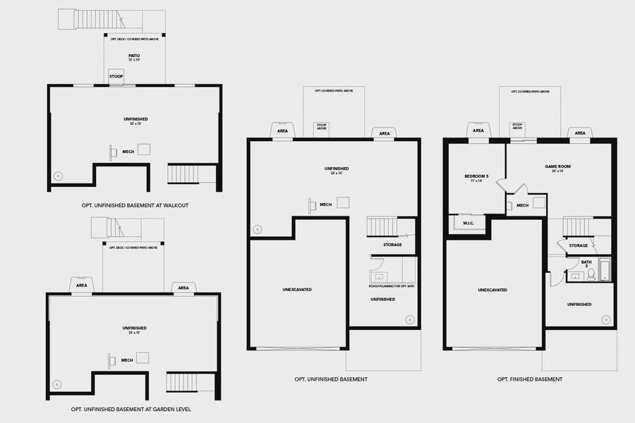 2D floor plan layout for the Harmony by Brightland Homes in Bloom, Fort Collins, CO (Image 3). 2D floor plan layout for the Harmony by Brightland Homes in Bloom, Fort Collins, CO (Image 3).