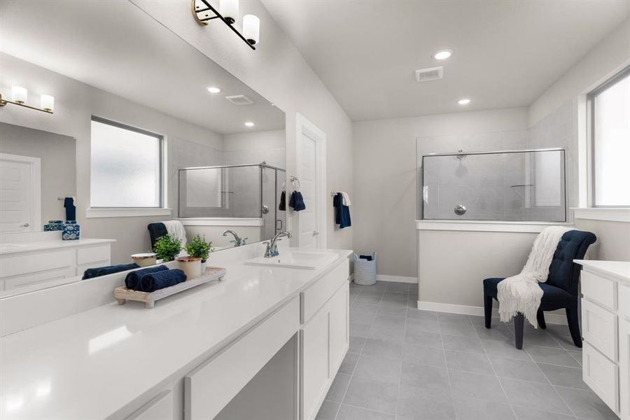 Furnished interior view inside a new home in Wolf Creek Farms, Melissa (Image 12).