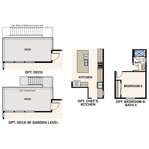 2D floor plan layout of this home in Trails at Smoky Hill | The Preserve, Parker, CO (Image 5).