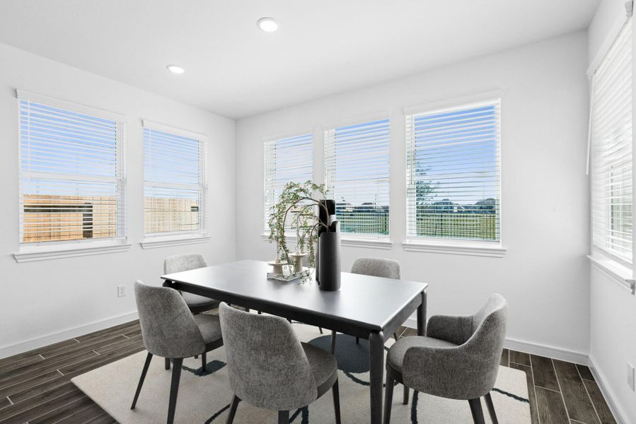 Charming dining area (*Photo not of actual home and used for illustration purposes only.)