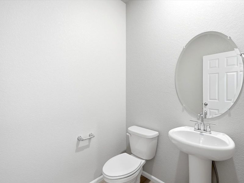 Furnished interior view inside a new home in Lorson Ranch : The Springs Collection, Colorado Springs (Image 4). Furnished interior view inside a new home in Lorson Ranch : The Springs Collection, Colorado Springs (Image 4).