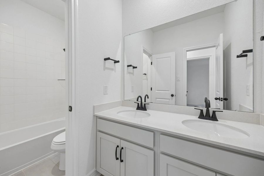 Furnished interior view inside a new home in Bergamo, Katy (Image 10).