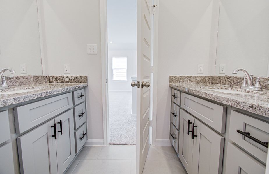 Furnished interior view inside a new home in Aldine Pines, Houston (Image 17).