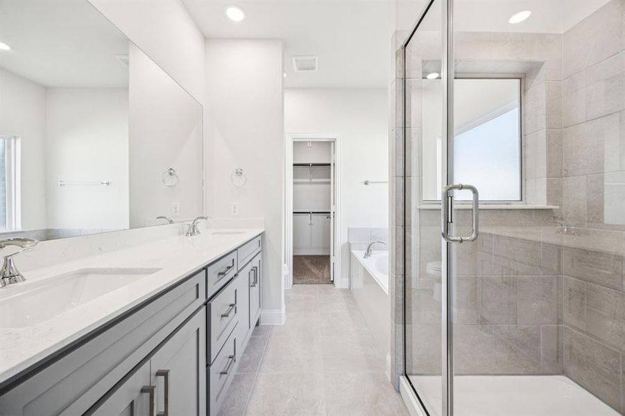 Furnished interior view inside a new home in Sicily, Princeton (Image 6).