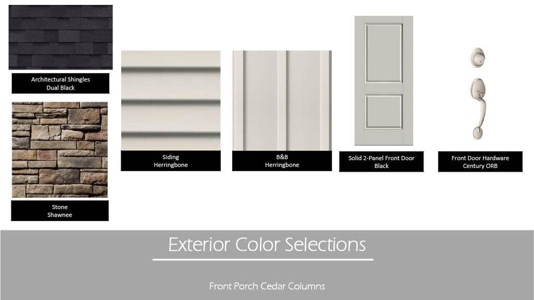 Sample of building materials used in homes in Carolina Bay, Ridgeville (Image 4).