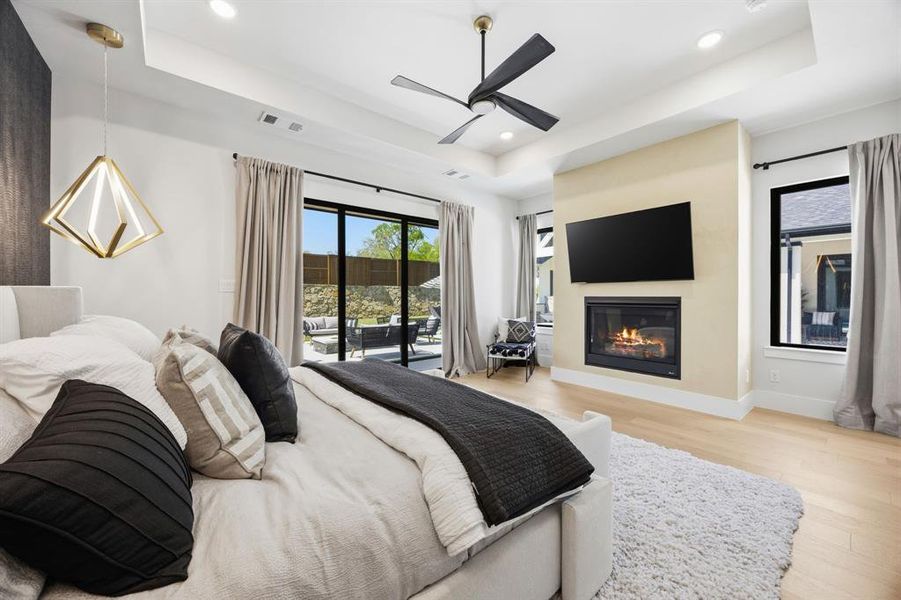 Furnished interior view inside a new home in , Prosper (Image 13). Furnished interior view inside a new home in , Prosper (Image 13).