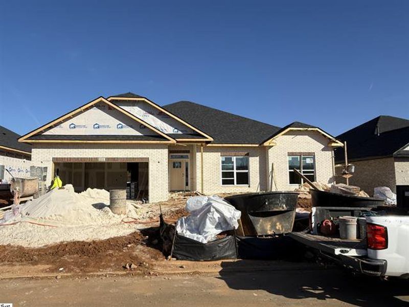 In-progress construction of a new home in Hidden Lake Estates, Greenville, SC (Image 23). In-progress construction of a new home in Hidden Lake Estates, Greenville, SC (Image 23).