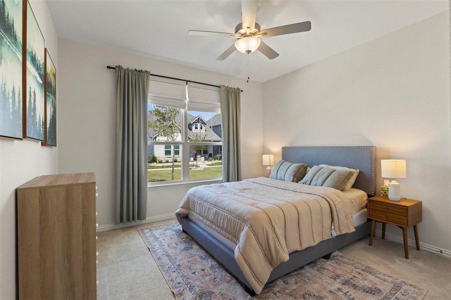 Furnished interior view inside a new home in Merritt Village, Rowlett (Image 7).