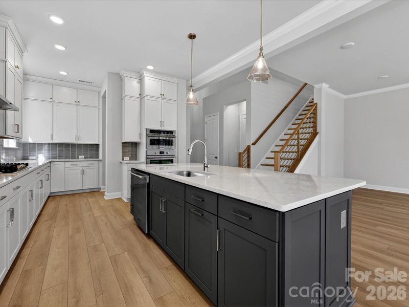 Furnished interior view inside a new home in North Creek Village, Huntersville (Image 16).