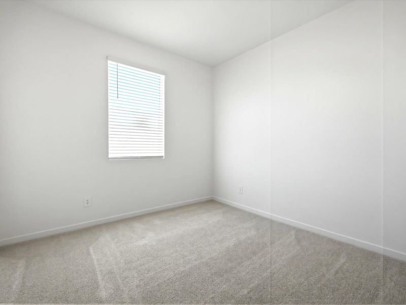 Spacious, unfurnished interior of a new home in Silva Farms - Classic Series, Goodyear (Image 18). Spacious, unfurnished interior of a new home in Silva Farms - Classic Series, Goodyear (Image 18).