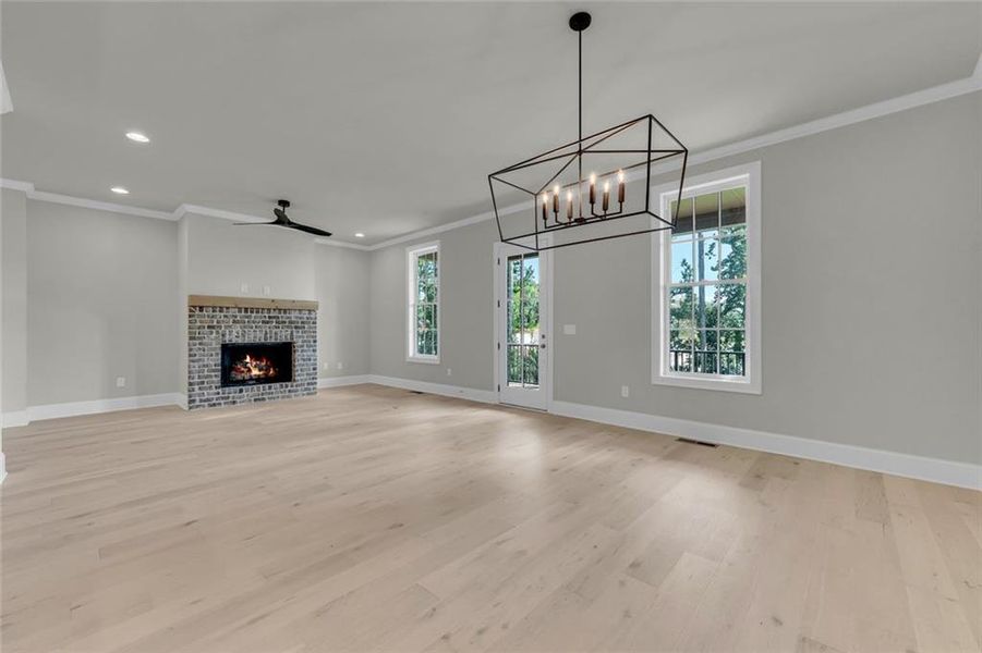 Spacious, unfurnished interior of a new home in , Cumming (Image 25). Spacious, unfurnished interior of a new home in , Cumming (Image 25).
