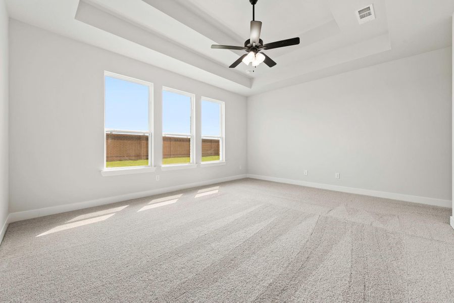 Spacious, unfurnished interior of a new home in Elyson - 60', Katy (Image 17). Spacious, unfurnished interior of a new home in Elyson - 60', Katy (Image 17).