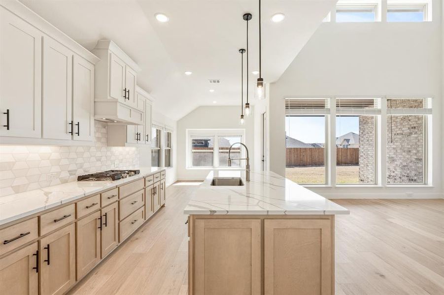 Furnished interior view inside a new home in Willow Wood, McKinney (Image 9).