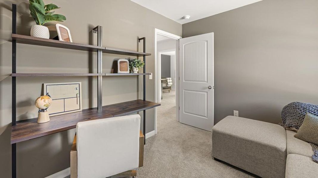 Furnished interior view inside a new home in Pointe Park, Union City (Image 34).