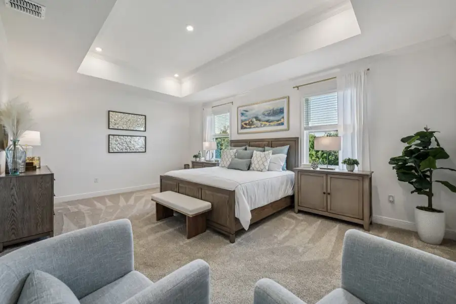 Representative furnished interior of a home built from the Sienna by Maronda Homes in Coastal Communities, Edgewater (Image 18).