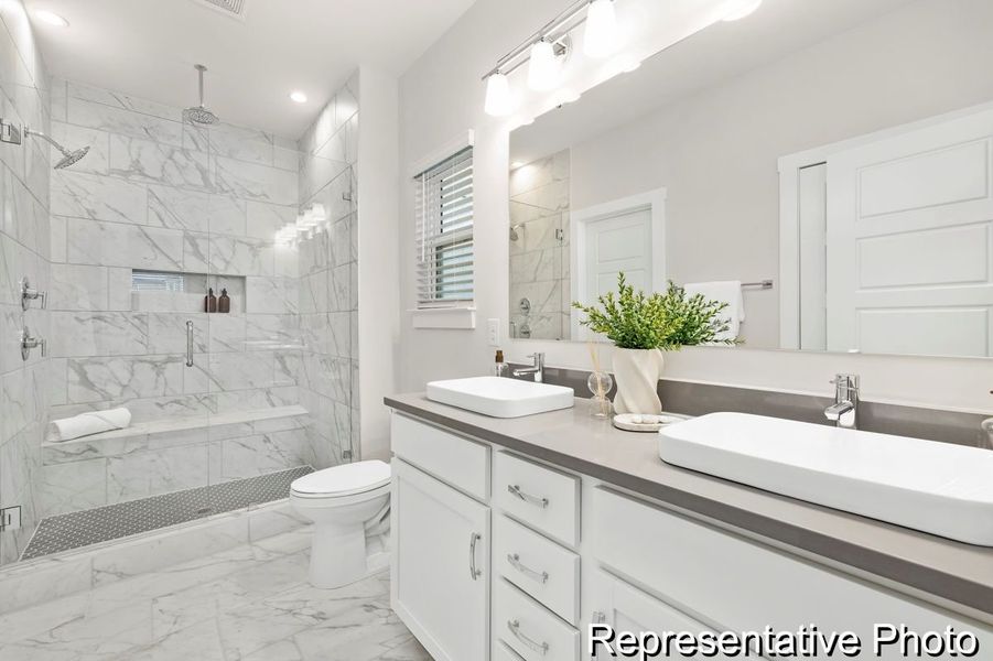 Furnished interior view inside a new home in Kensington, China Grove (Image 12).