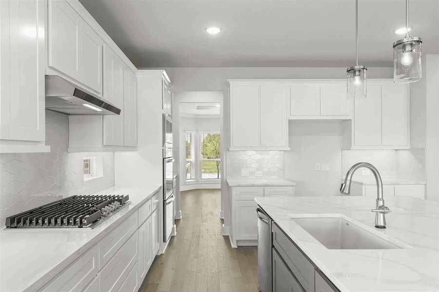 Furnished interior view inside a new home in Solterra, Mesquite (Image 13).